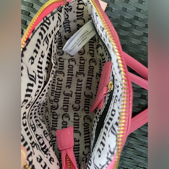 Juicy Couture Bag,Juicy Couture Pink Crossbody Bag - Picture 12 of 16